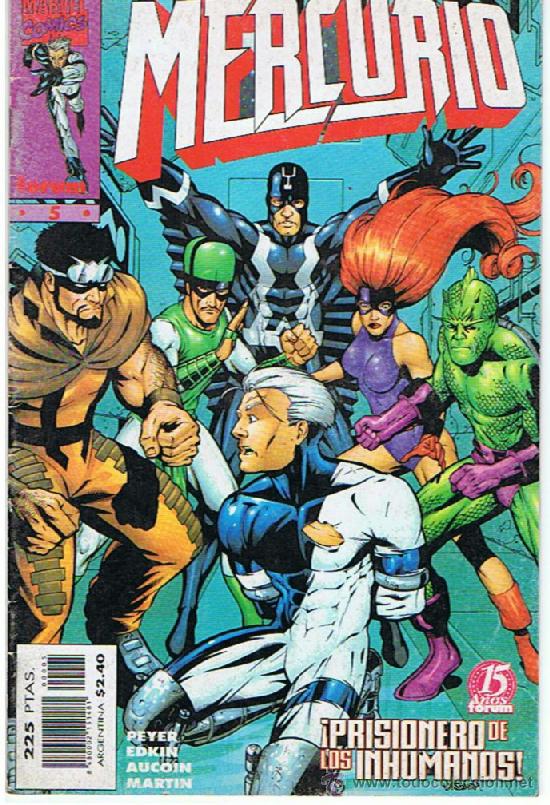 C&oacute;mics: COMICS (MARVEL COMICS FORUN) MERCURIO N&ordm;5 - Foto 1