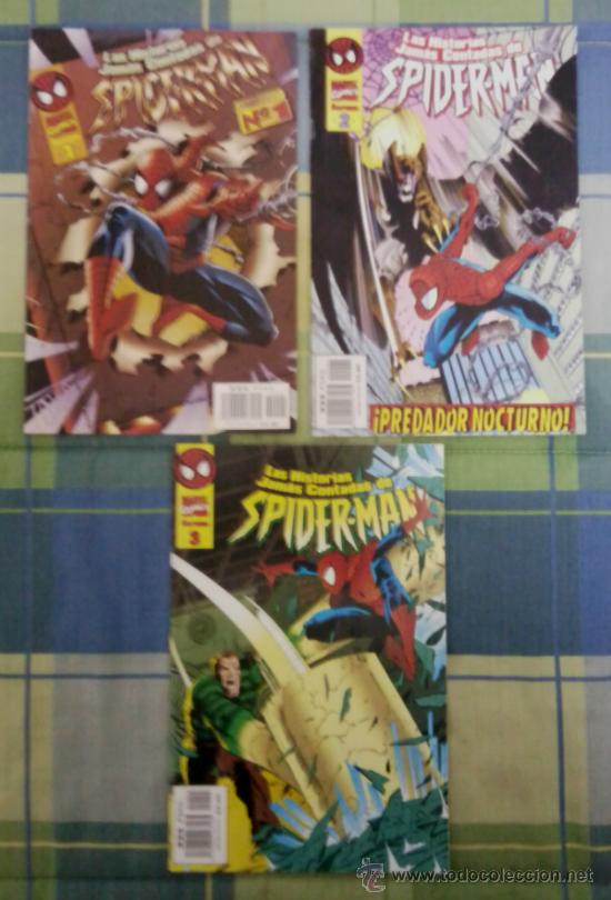 C&oacute;mics: HISTORIAS JAMAS CONTADAS DE SPIDERMAN: NUMEROS 1-2-3. COMICS FORUM. - Foto 1