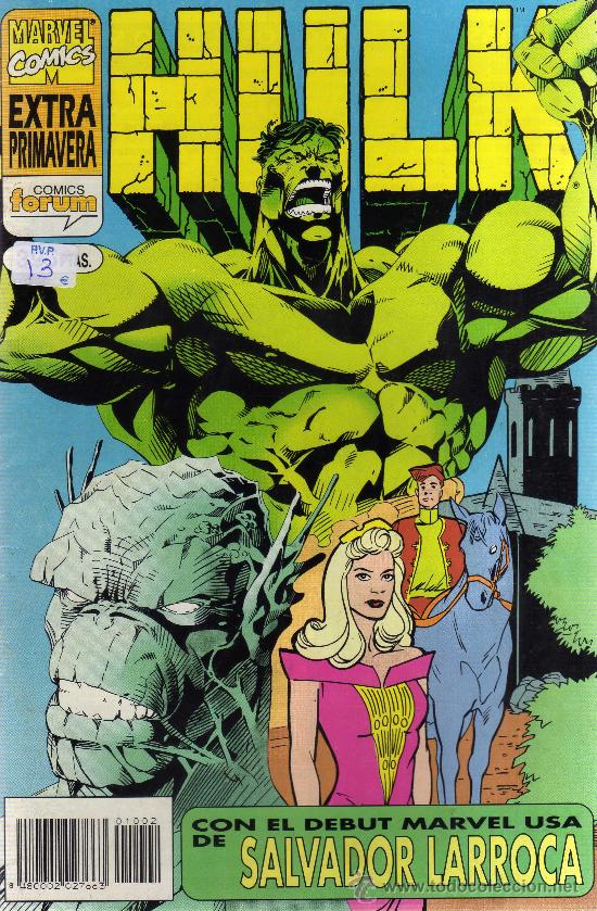 C&oacute;mics: Hulk extra de primavera debut de Salvador Larroca - Foto 1
