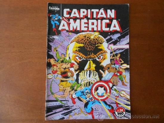 C&oacute;mics: CAPIT&Aacute;N AM&Eacute;RICA N&ordm; 38, MARVEL COMICS FORUM - Foto 1