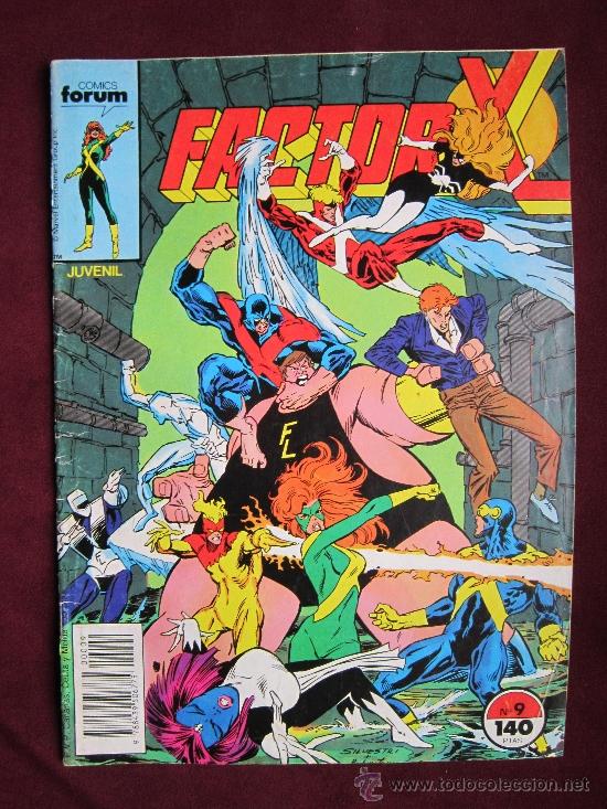 C&oacute;mics: Factor X n&ordm; 9. Forum. Vol.1. 1&ordf; edici&oacute;n tebeni - Foto 1