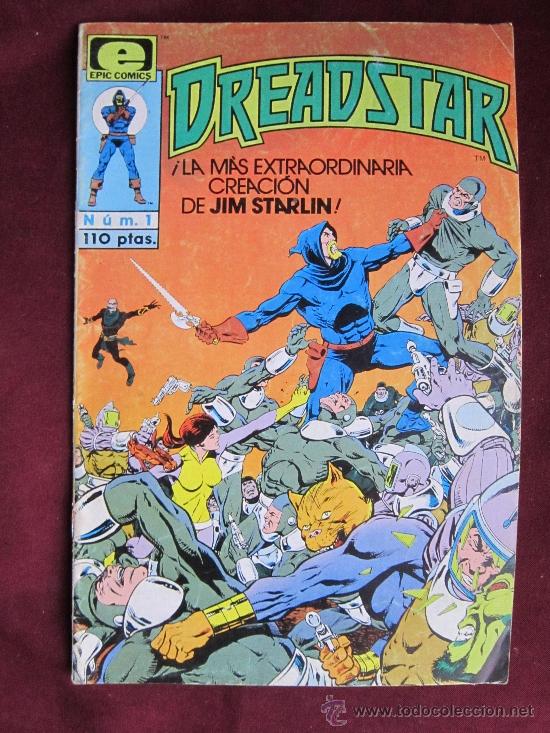 C&oacute;mics: Dreadstar N&ordm; 1. Jim Starlin. Epic Comics - Forum 1985 - Foto 1