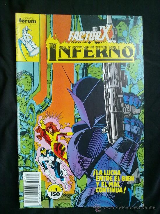 C&oacute;mics: Inferno N&ordm; 4. Con Factor X. Forum 1990 tebeni  mbe - Foto 1