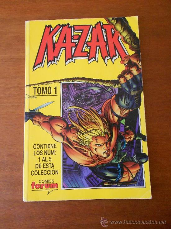 C&oacute;mics: Ka-zar tomo 1 (n&uacute;meros 1 al 5) - Foto 1