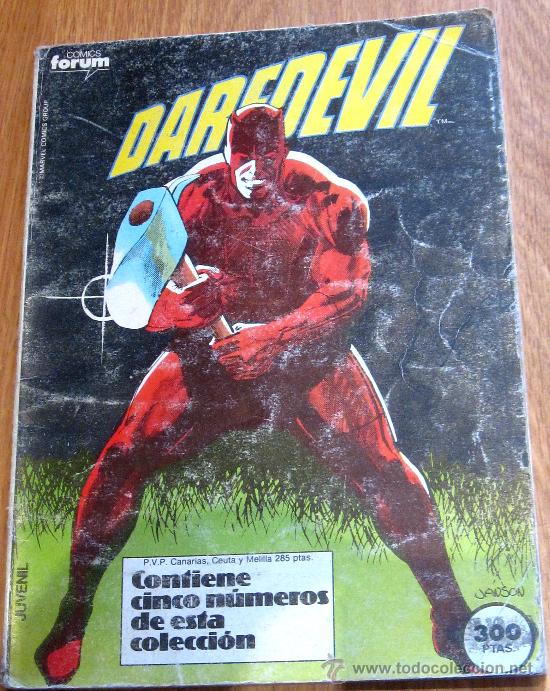 C&oacute;mics: DAREDEVIL N&ordm; 22 AL 25 EDICIONES FORUM A&Ntilde;O 1983 - Foto 1