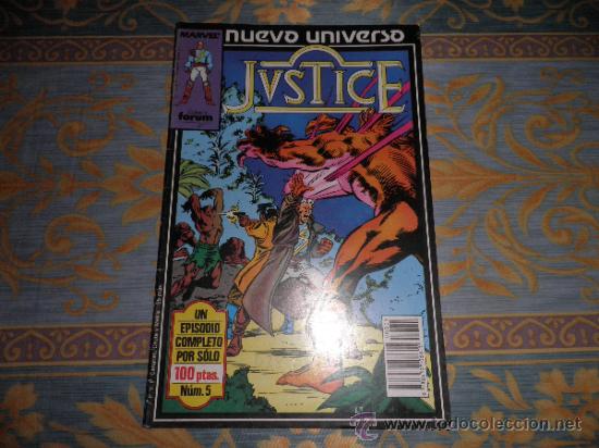 C&oacute;mics: NUEVO UNIVERSO JUSTICE N&ordm; 5 . FORUM - Foto 1