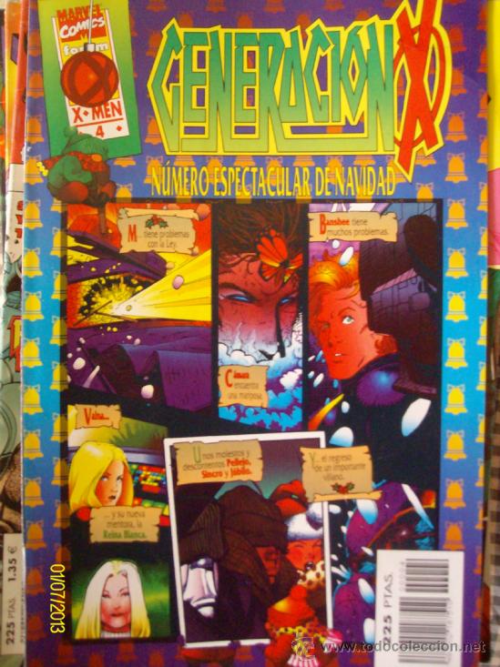 C&oacute;mics: GENERACION X N&ordm; 4 FORUM NUMERO ESPECTACULAR DE NAVIDAD - Foto 1