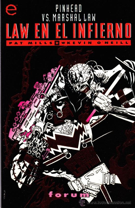 C&oacute;mics: MARSHAL LAW. EPIC COMICS. MINISERIE DE 6 COMPLETA + 2 PRESTIGIOS. LOTE PRO - Foto 6