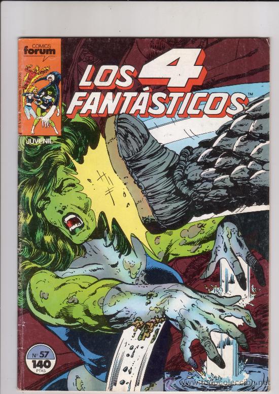 C&oacute;mics: FORUM - 4 FANTASTICOS VOL.1 NUM. 57 - Foto 1