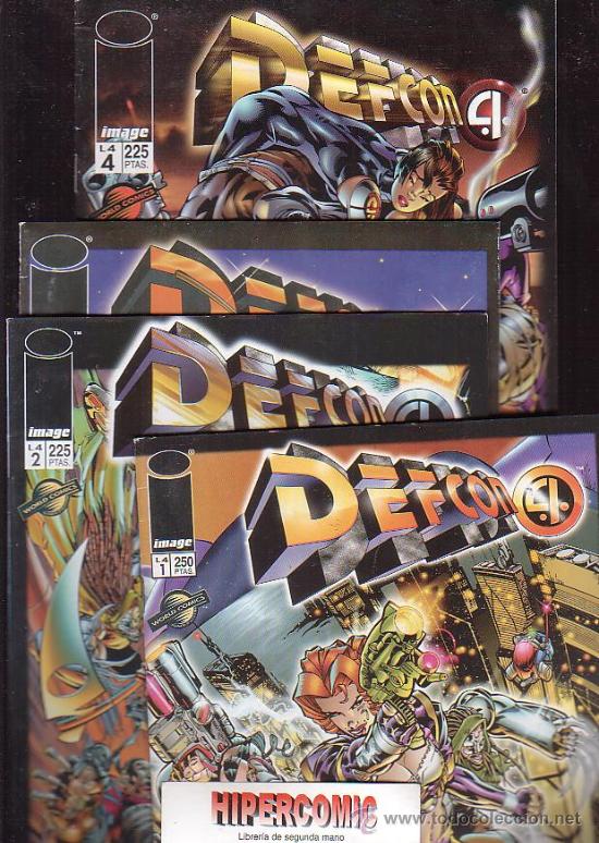 C&oacute;mics: DEFCON 4 - COLECCION COMPLETA DE 4 EJEMPLARES - Foto 1