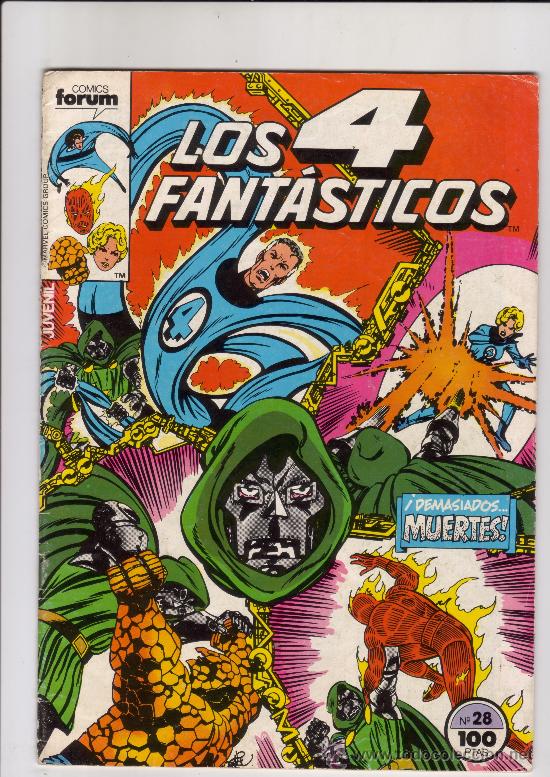 C&oacute;mics: FORUM - 4 FANTASTICOS VOL.1 NUM. 28 - Foto 1
