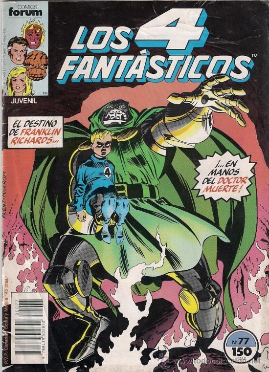 C&oacute;mics: Los 4 Fant&aacute;sticos. 1&ordm; edici&oacute;n. n&ordm; 77 - Foto 1