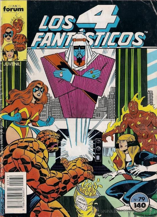 C&oacute;mics: Los 4 Fant&aacute;sticos. 1&ordm; edici&oacute;n. n&ordm; 79 - Foto 1