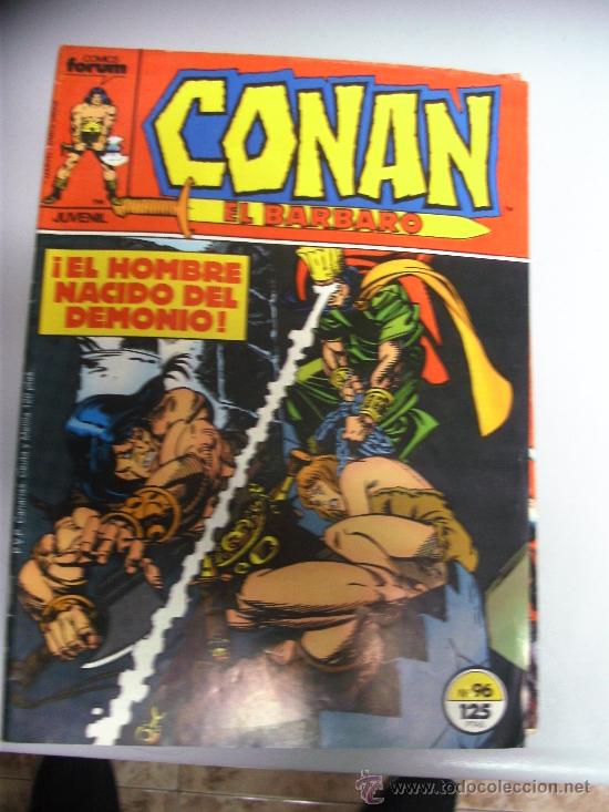 C&oacute;mics: CONAN EL BARBARO VOL 1 N&ordm; 96 / MARVEL FORUM - Foto 1
