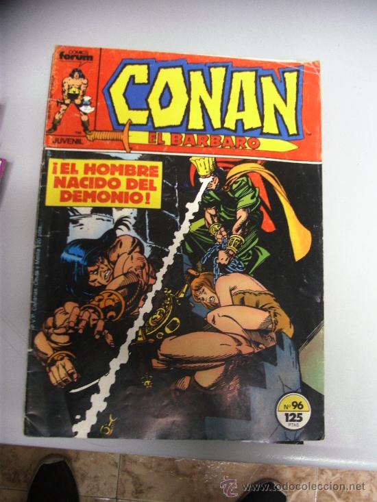 C&oacute;mics: CONAN EL BARBARO VOL 1 N&ordm; 96 / MARVEL FORUM - Foto 1