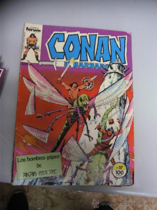 C&oacute;mics: CONAN EL BARBARO VOL 1 N&ordm; 57 / MARVEL FORUM - Foto 1