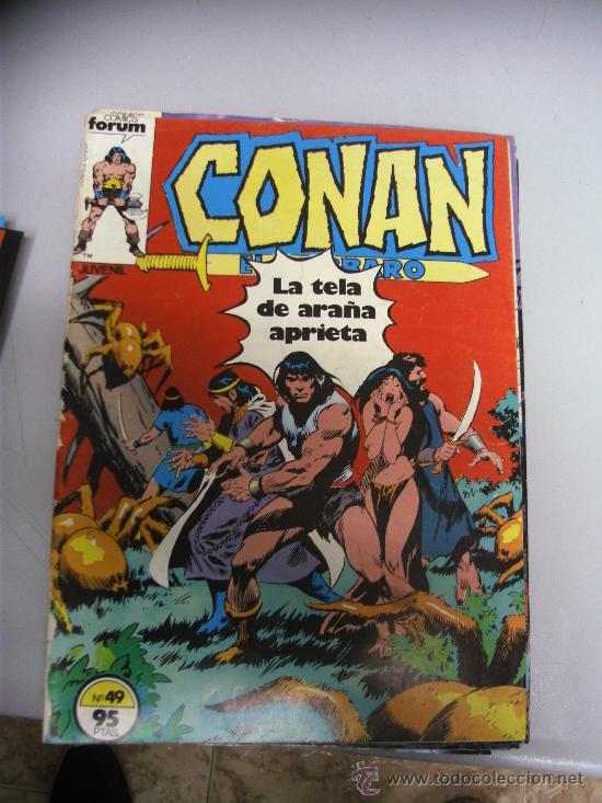 C&oacute;mics: CONAN EL BARBARO VOL 1 N&ordm; 49 / MARVEL FORUM - Foto 1