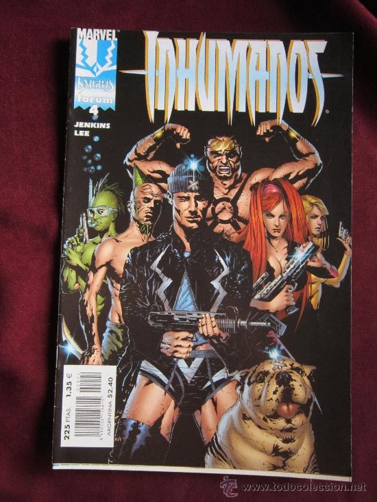 C&oacute;mics: MARVEL KNIGHTS: INHUMANOS N&ordm; 4. Forum. Marvel C&oacute;mics.  Jenkins/Lee. Como nuevo - Foto 1