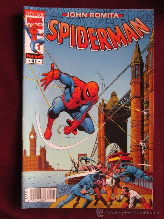 C&oacute;mics: Spiderman John Romita. N&ordm; 41. Forum. Marvel C&oacute;mics Excelsior. Nuevo - Foto 1