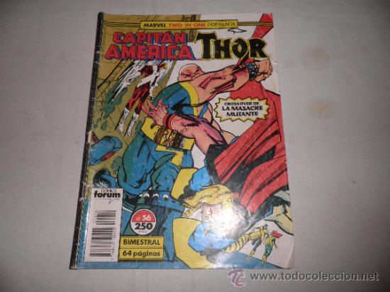 C&oacute;mics: CAPITAN AMERICA / THOR N&ordm; 56 FORUM - Foto 1