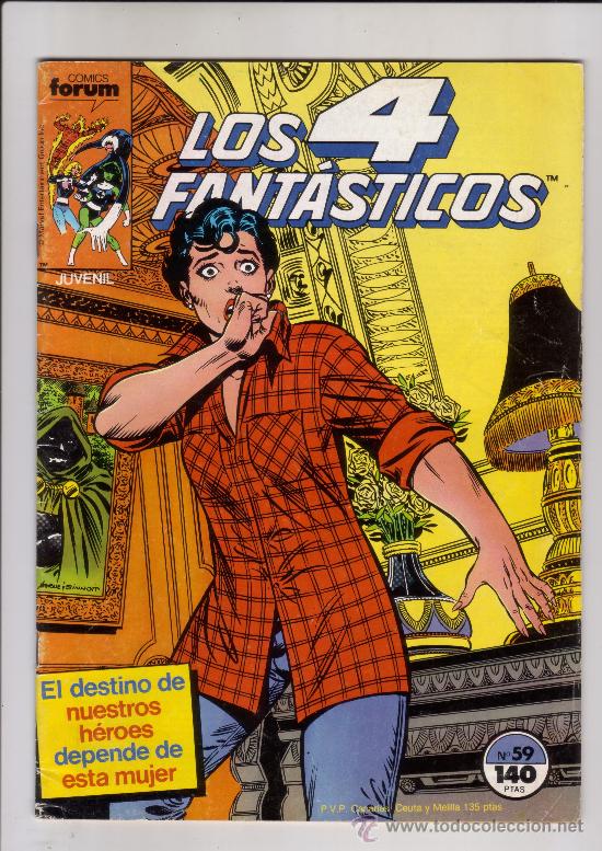 C&oacute;mics: FORUM - 4 FANTASTICOS VOL.1 NUM. 59 - Foto 1