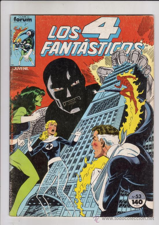 C&oacute;mics: FORUM - 4 FANTASTICOS VOL.1 NUM. 53 - Foto 1
