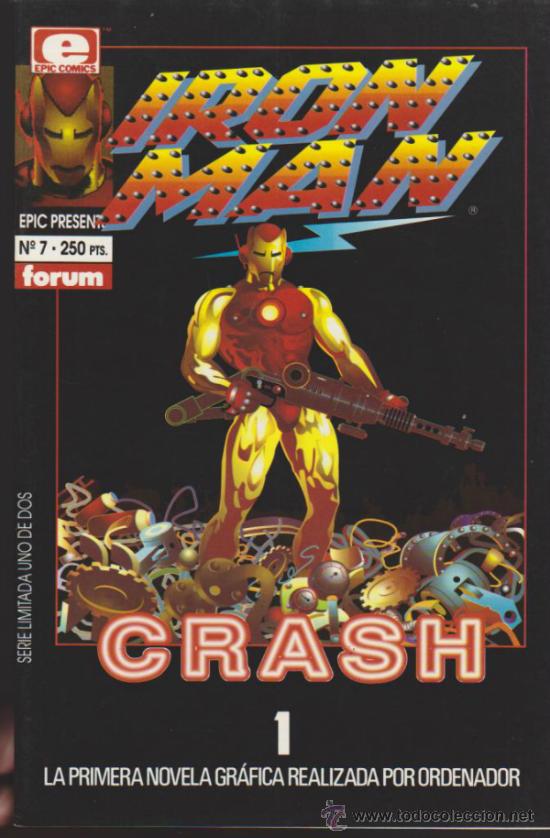 C&oacute;mics: Iron Man. Crash n&ordm;  1. - Foto 1