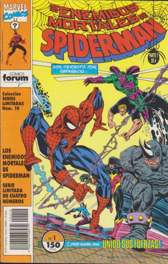 C&oacute;mics: Los Enemigos Mortales de Spiderman n&ordm;  1. - Foto 1