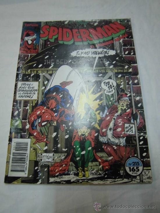 C&oacute;mics: SPIDERMAN N&ordm; 215  FORUM 1990 - Foto 1