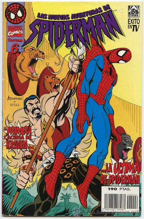 C&oacute;mics: LAS NUEVAS AVENTURAS DE SPIDERMAN - N&ordm; 6 - COMICS FORUM - 1996 - Foto 1