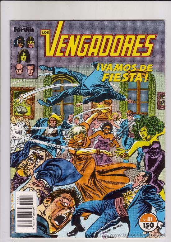 C&oacute;mics: FORUM - VENGADORES VOL.1 NUM. 81 - Foto 1