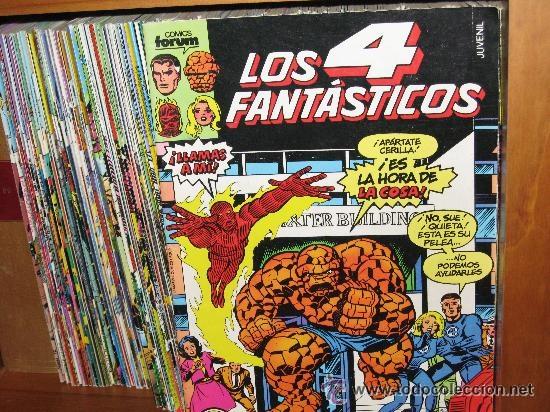 4 FANTÁSTICOS - FORUM - VOL.1 - COMPLETA - 134 NÚMEROS - MBE (Tebeos y Comics - Forum - 4 Fantásticos)