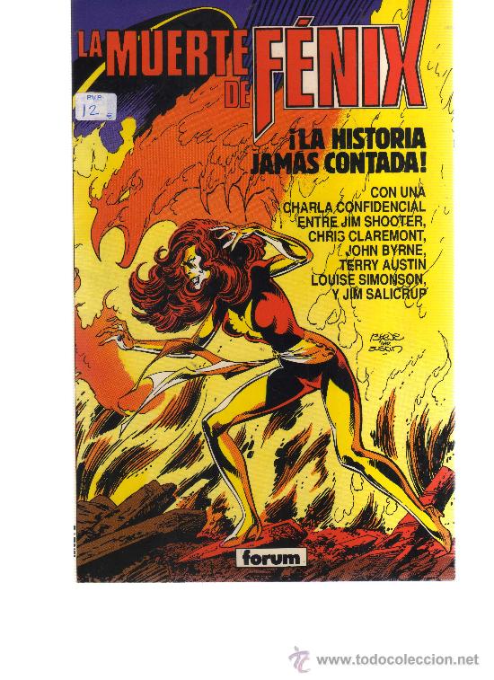 C&oacute;mics: LA MUERTE DE FENIX DE BYRNE Y CLAREMONT - Foto 1