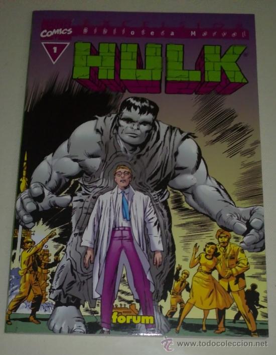 C&oacute;mics: BIBLIOTECA MARVEL HULK N&ordm; 1 - Foto 1