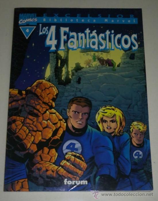 C&oacute;mics: BIBLIOTECA MARVEL LOS 4 FANTASTICOS N&ordm; 4 - Foto 1