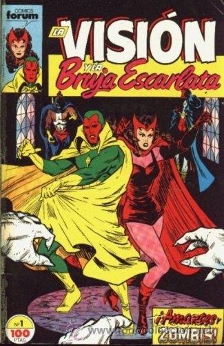 C&oacute;mics: LA VISION Y LA BRUJA ESCARLATA COLECCION COMPLETA DE 12 NUMEROS - Foto 1