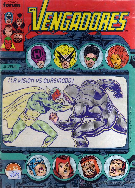 C&oacute;mics: Los vengadores: (N&uacute;mero 55, Forum) - Foto 1