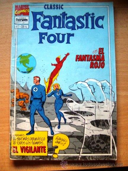 C&oacute;mics: CLASSIC FANTASTIC FOUR N&ordm; 7 - MARVEL COMICS 1984 - Foto 1