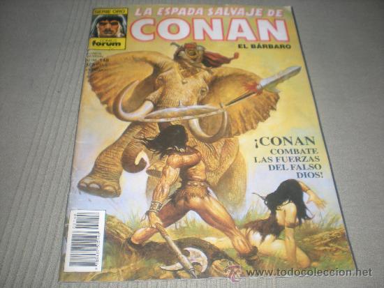 C&oacute;mics: LA ESPADA SALVAJE DE CONAN EL BARBARO . N&ordm; 148 - Foto 1