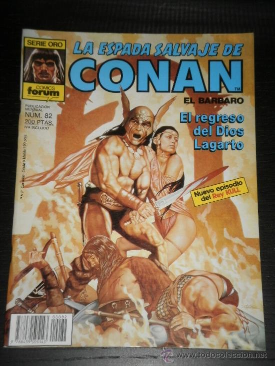 C&oacute;mics: LA ESPADA SALVAJE DE CONANA N&ordm; 82 COMICS FORUM SERIE ORO - Foto 1