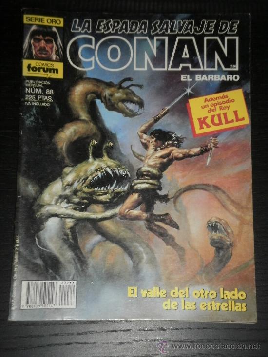 C&oacute;mics: LA ESPADA SALVAJE DE CONANA N&ordm; 88 COMICS FORUM SERIE ORO - Foto 1