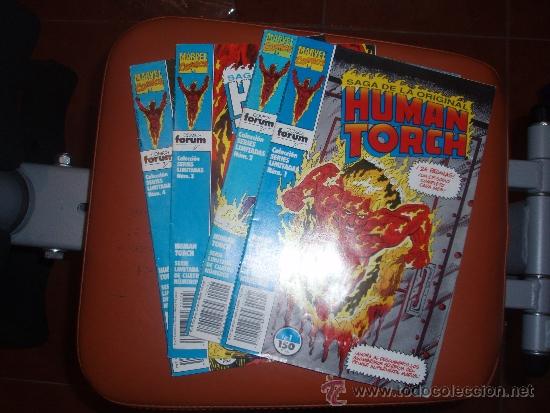 C&oacute;mics: MINISERIE ANTORCHA HUMANA 1 AL 4 COMPLETA - Foto 1