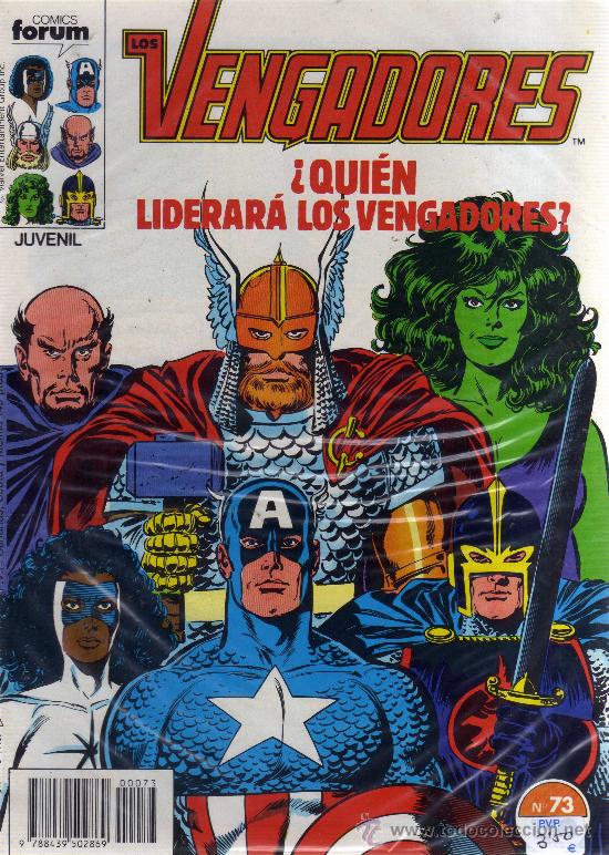 C&oacute;mics: Los vengadores: (N&uacute;mero 73, Forum) - Foto 1