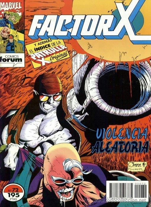 C&oacute;mics: factor x n&ordm;72 - Foto 1