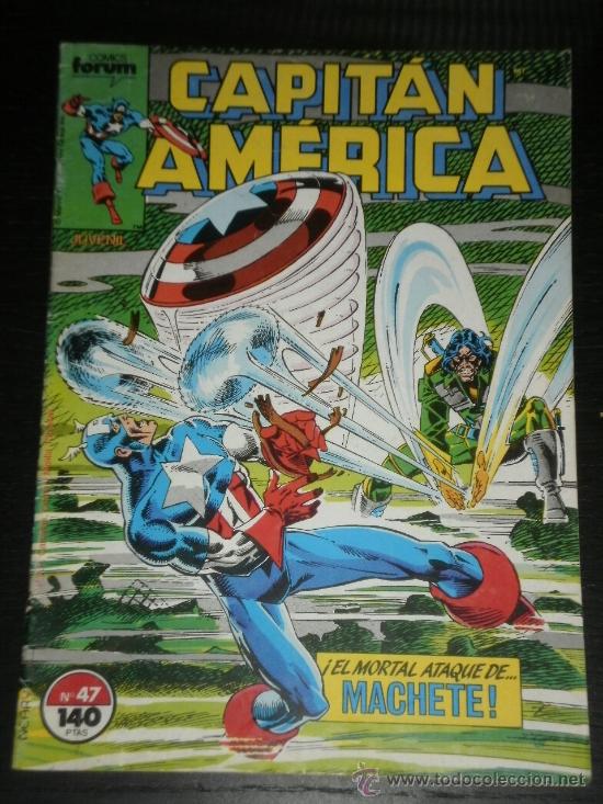 C&oacute;mics: CAPITAN AMERICA N&ordm; 47 - EL MORTAL ATAQUE DE MACHETE! - COMICS FORUM - MARVEL - Foto 1