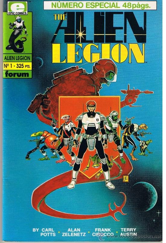 C&oacute;mics: ALIEN LEGION N&ordm; 1 NUMERO ESPECIAL FORUM - Foto 1