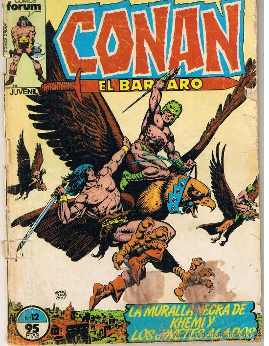 C&oacute;mics: CONAN EL BARBARO N&ordm; 12 (de retapado) FORUM. RF,C/A16 - Foto 1