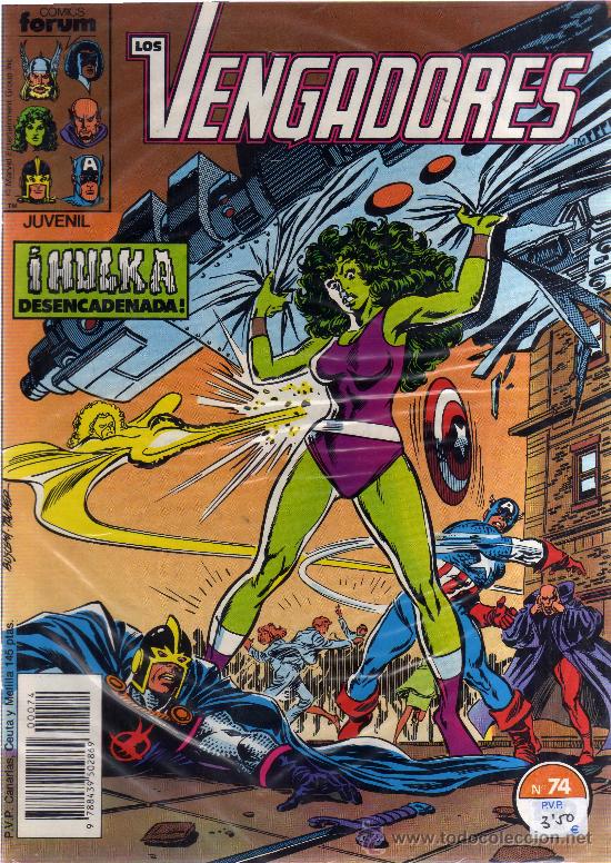 C&oacute;mics: Los vengadores: (N&uacute;mero 74, Forum) - Foto 1