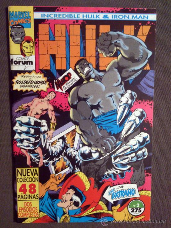 C&oacute;mics: HULK & IRON MAN VOL. 1 # 2 (FORUM) - 1993 - Foto 1