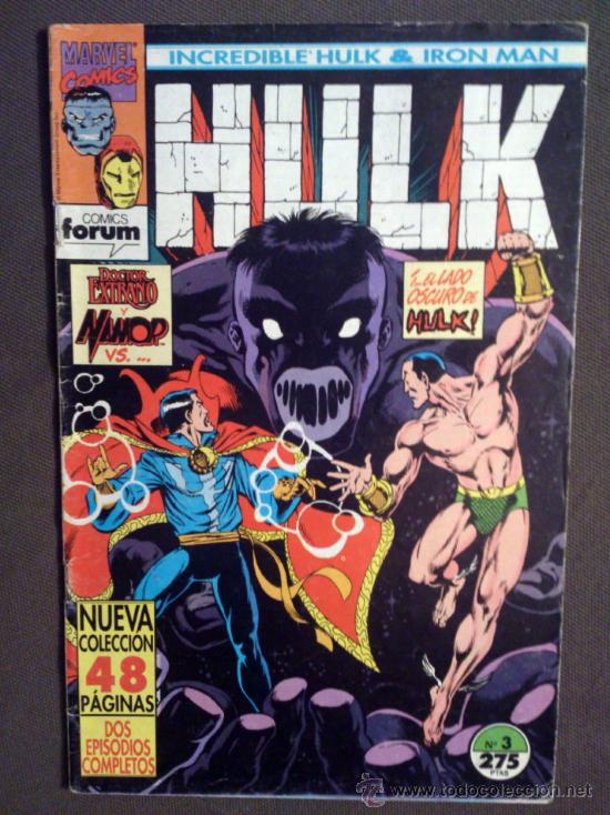 HULK & IRON MAN VOL. 1 # 3 - FORUM - 1993 (Tebeos y Comics - Forum - Hulk)